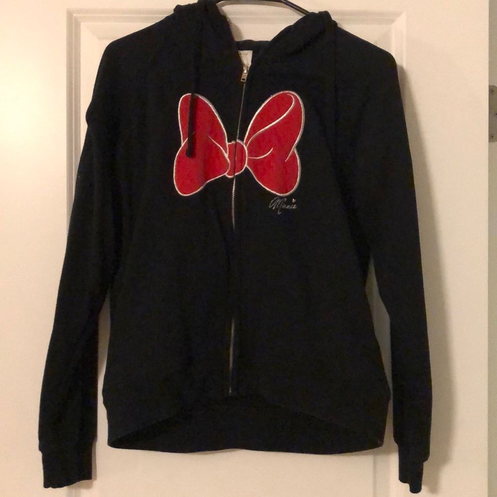 Zip-Up Minnie Mouse Hoodie